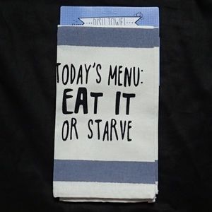 Grasslands Road Starve Dish Towel - NWT